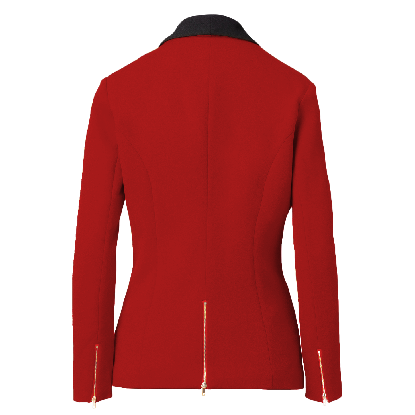 Crimson Red Women’s Blazer — Rebellious Boss