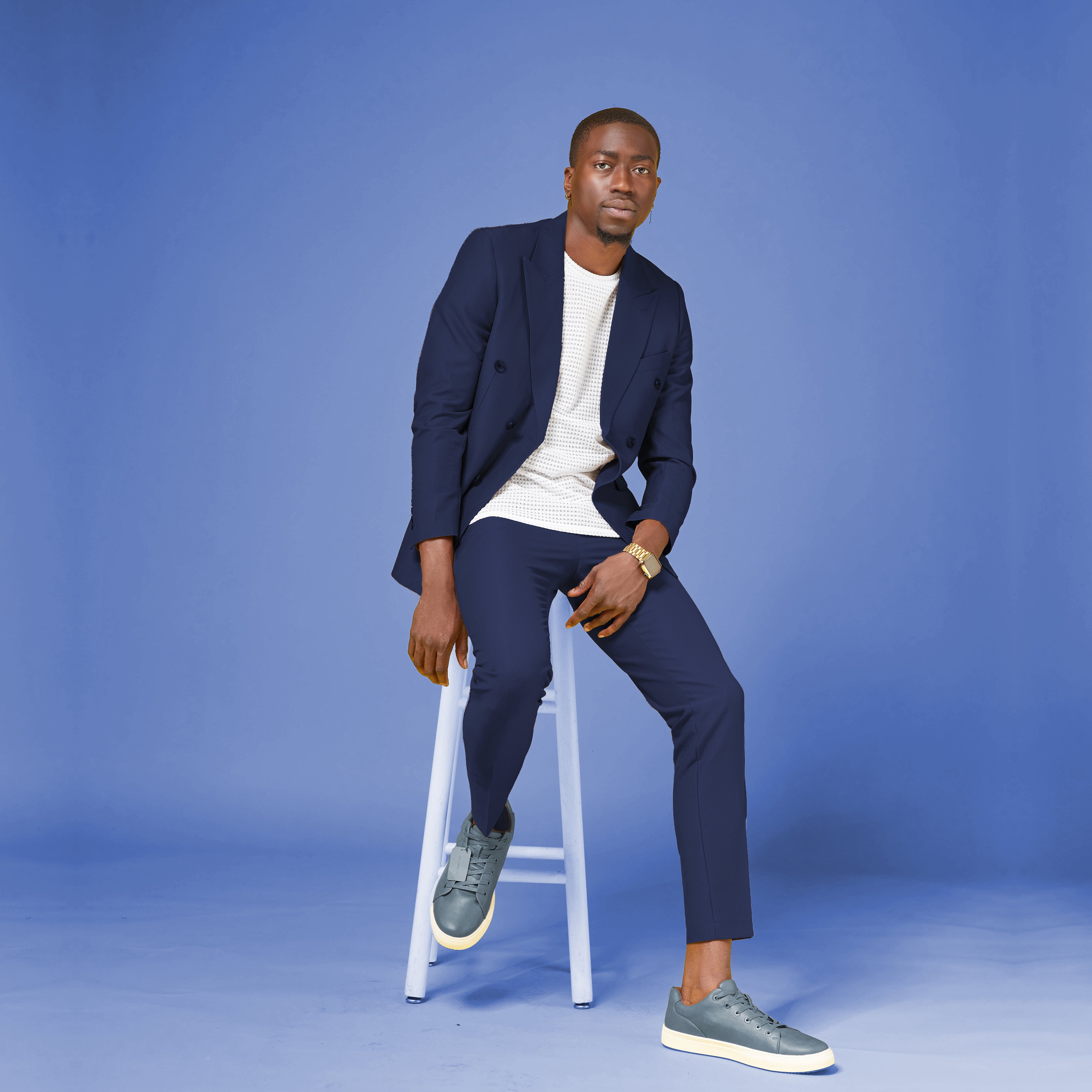 Men's Pants - Navy Blue