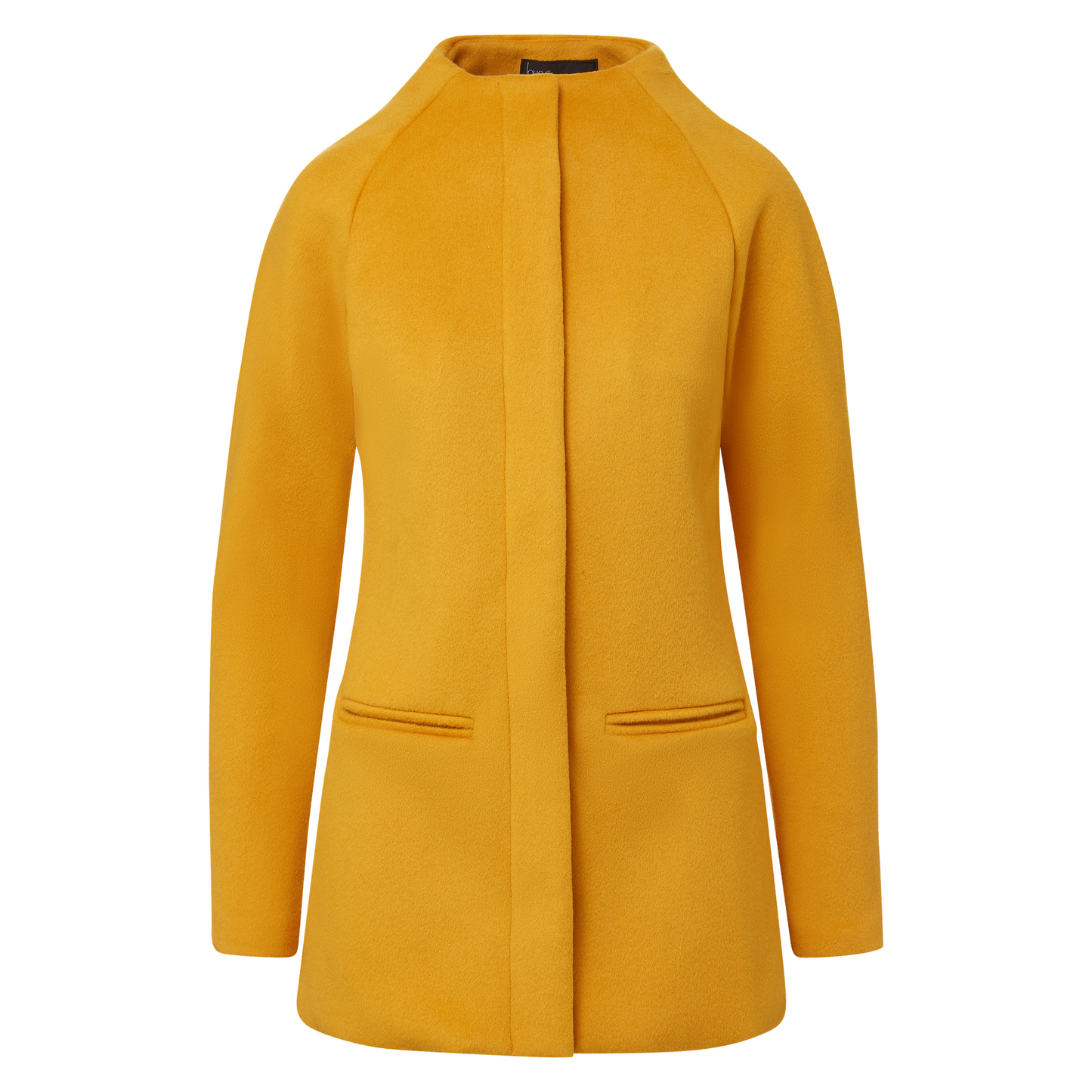 Lady Boss Coat - Mustard Gold