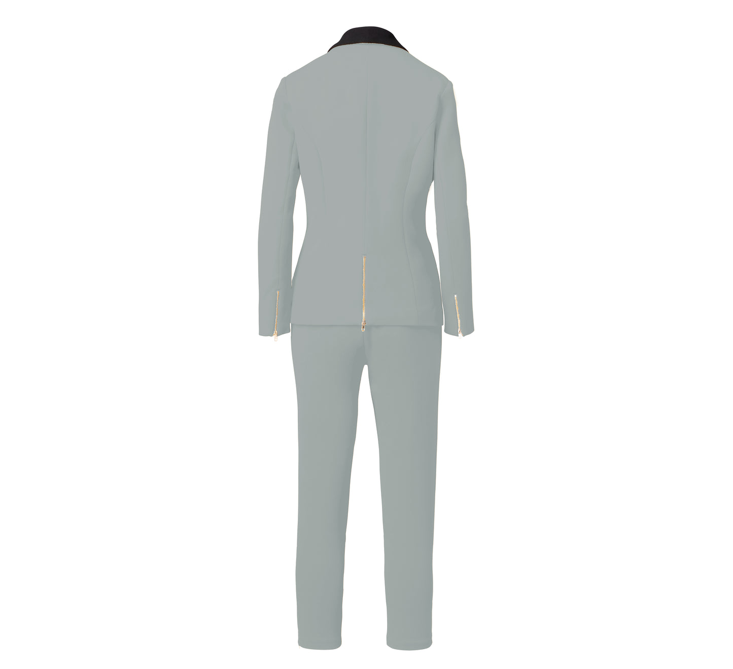 A Rebellious Leggings Suit Set- Seafoam Gray