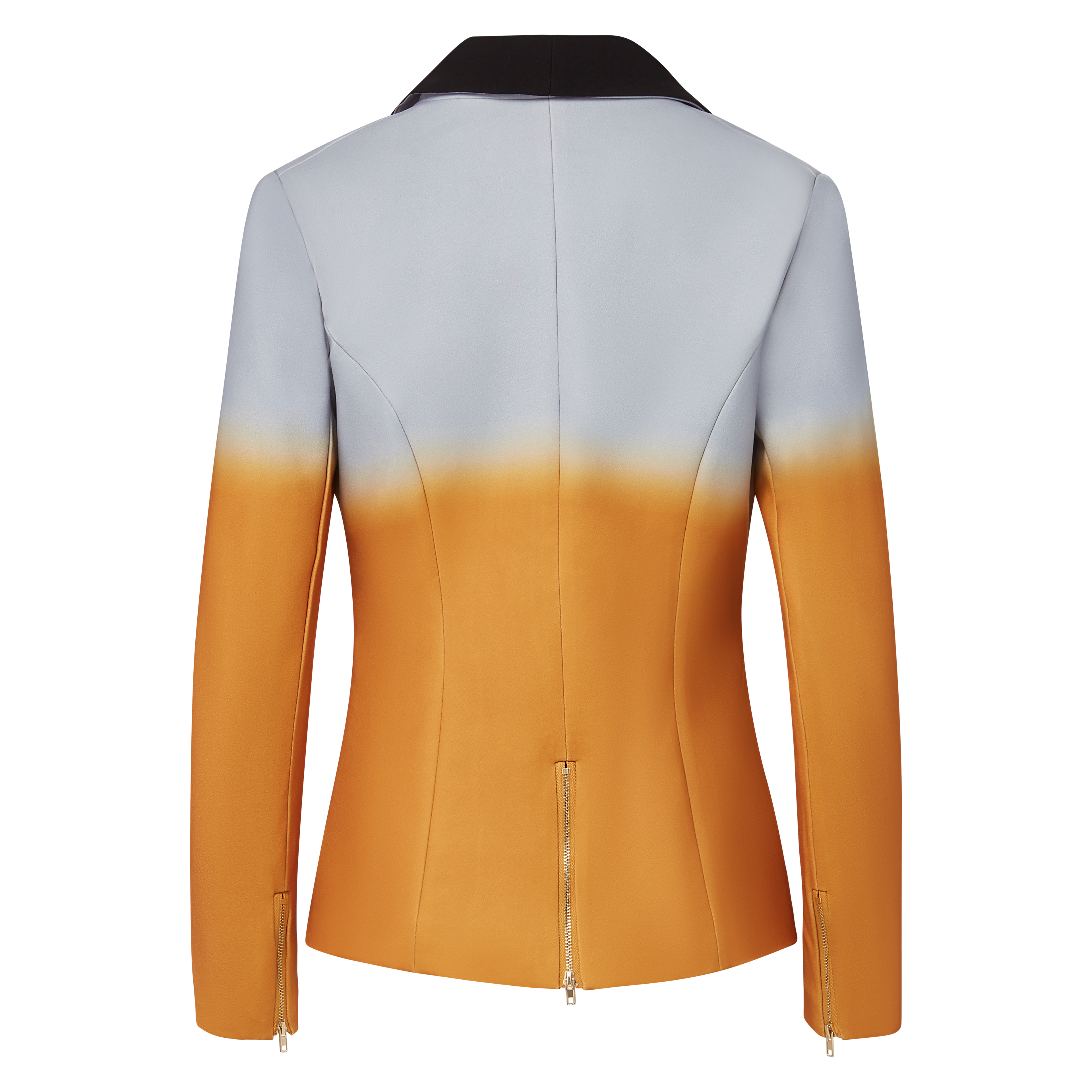 Mustard gold/yellow ombre women’s blazer — Rebellious