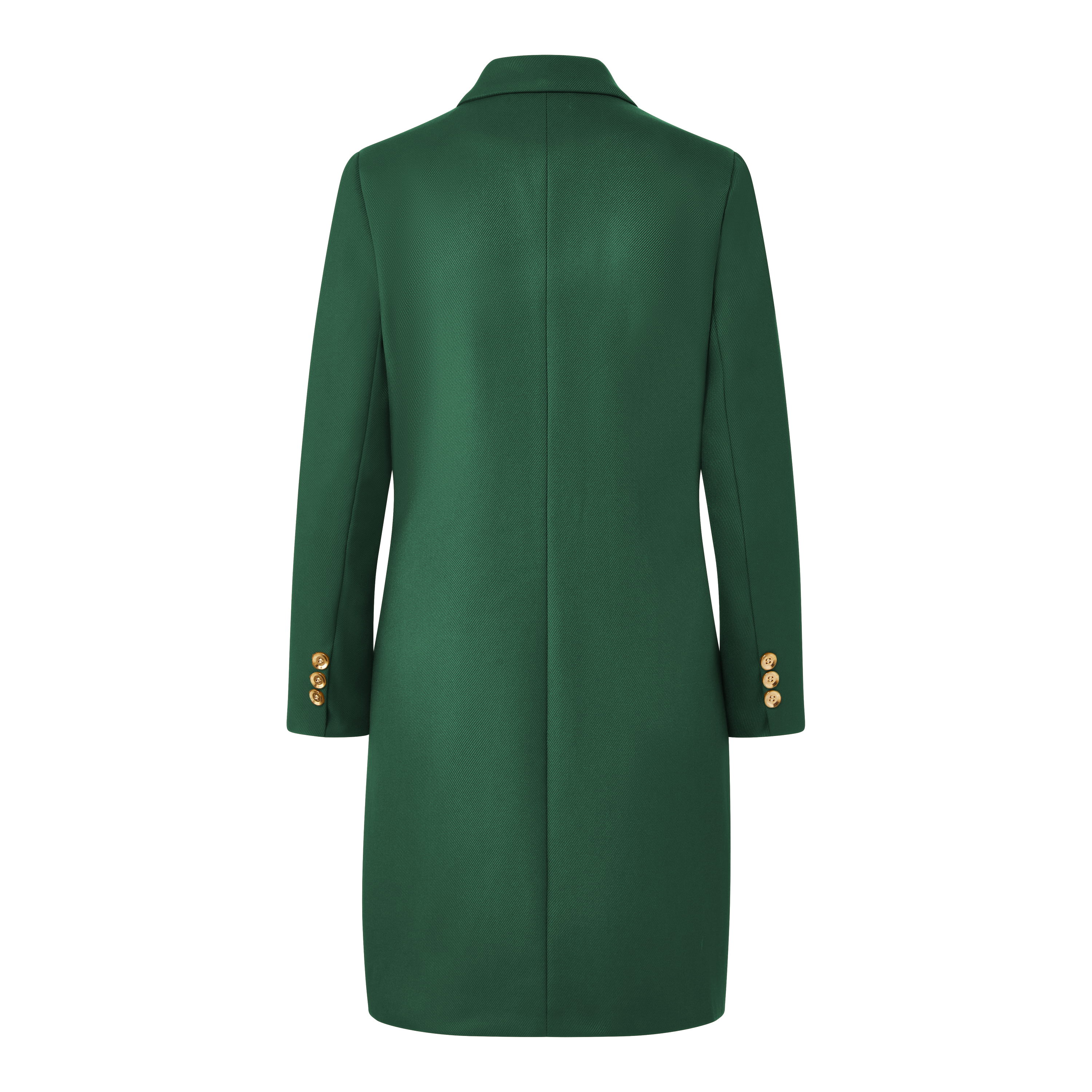 Deal Closer Outer Coat - Emerald Green