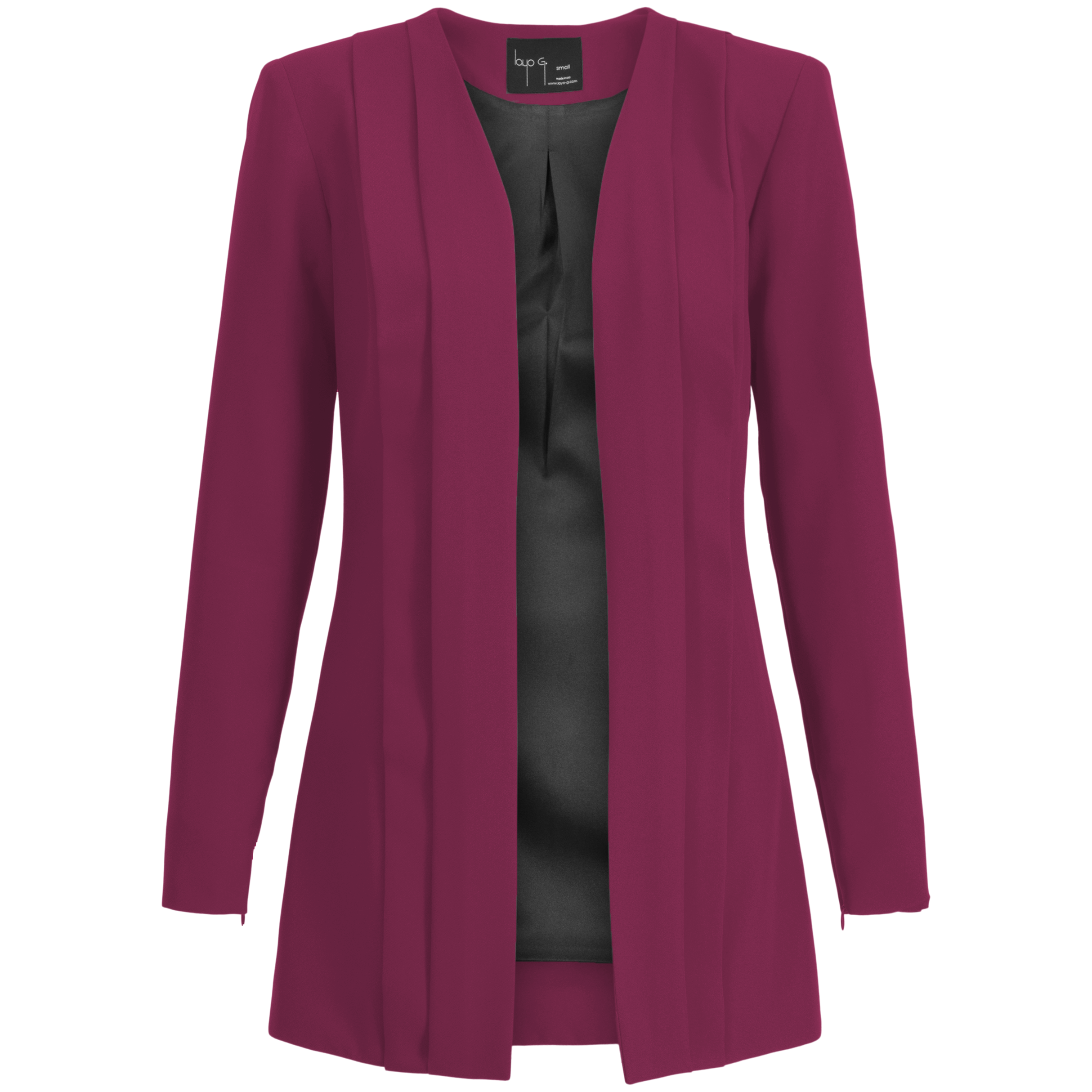 Fuchsia pink/purple women’s blazer — Rebel