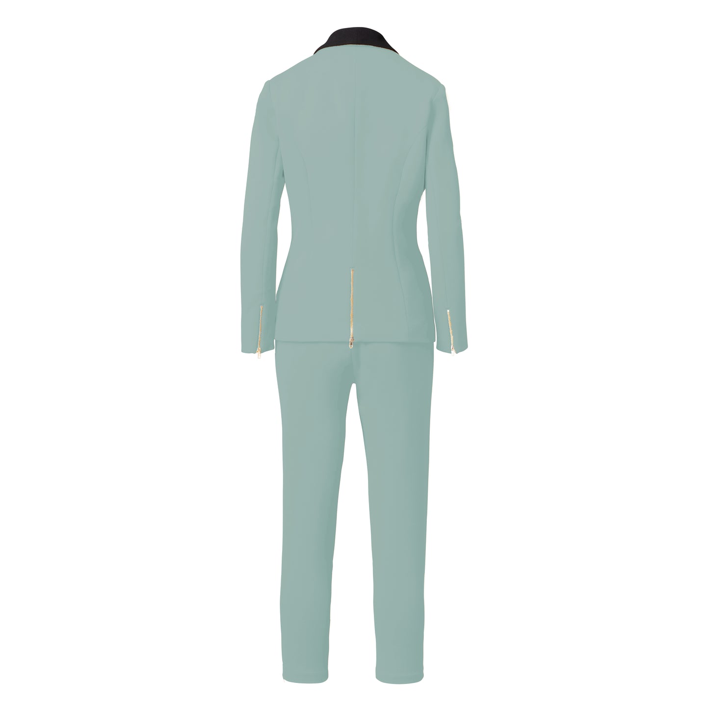 A Rebellious Leggings Suit Set- Seafoam Gray
