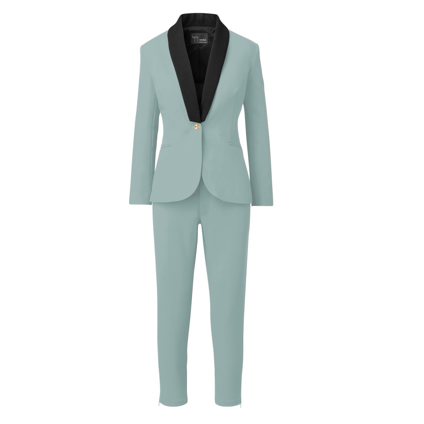 A Rebellious Leggings Suit Set- Seafoam Gray