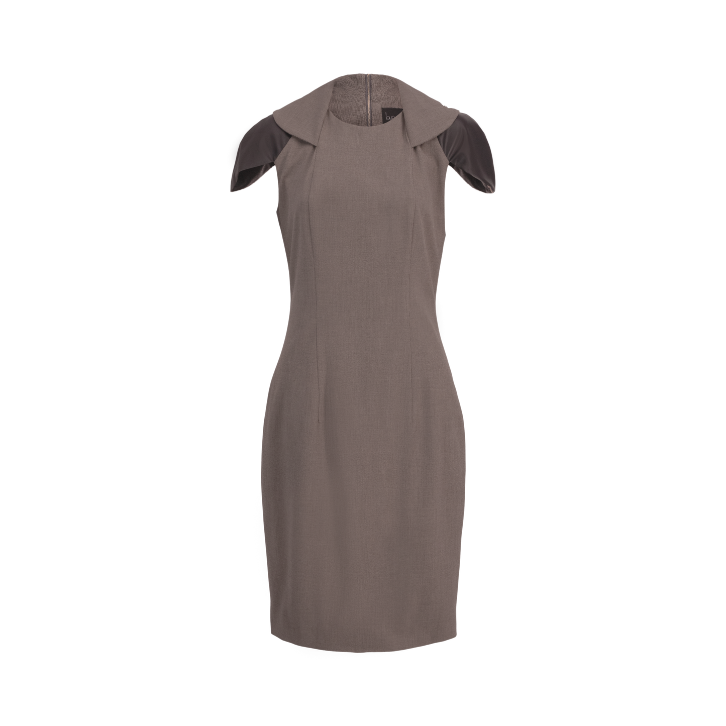 The Zip Collar Dress (Gray)