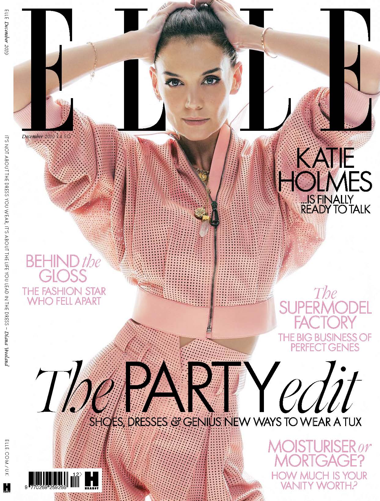 as seen in the december 2019 issue of elle uk