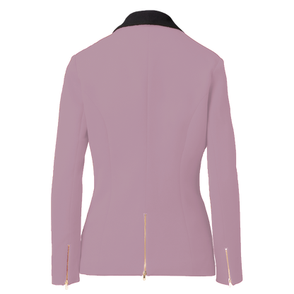 Rebellious Boss Blazer - Blush