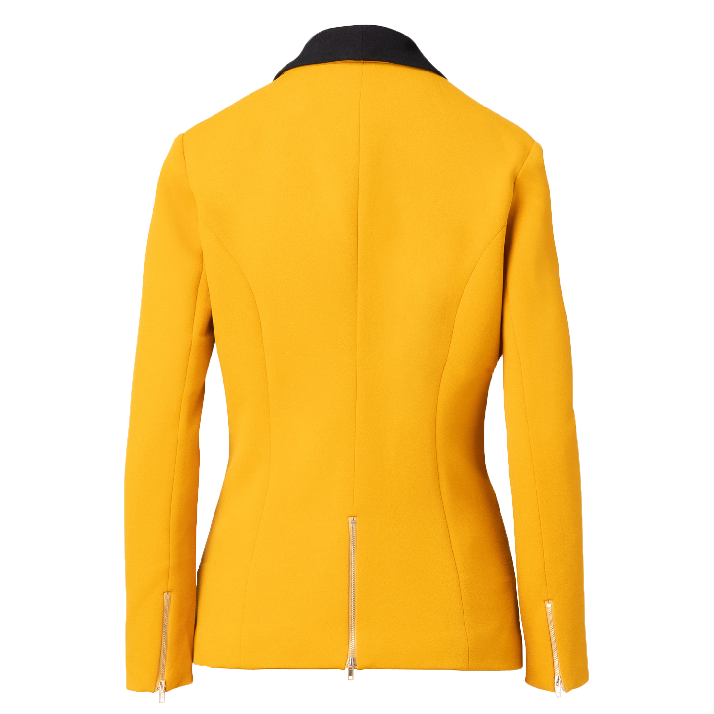 Mustard gold/yellow women’s blazer —  Rebellious Boss