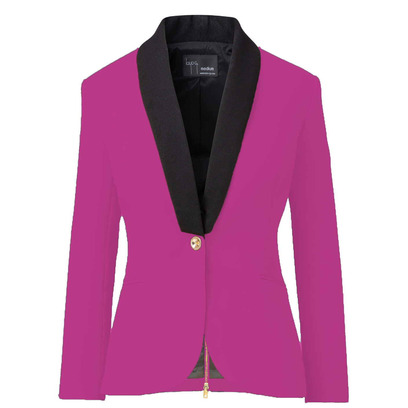 Platinum Pink Women’s Blazer —  Rebellious Boss