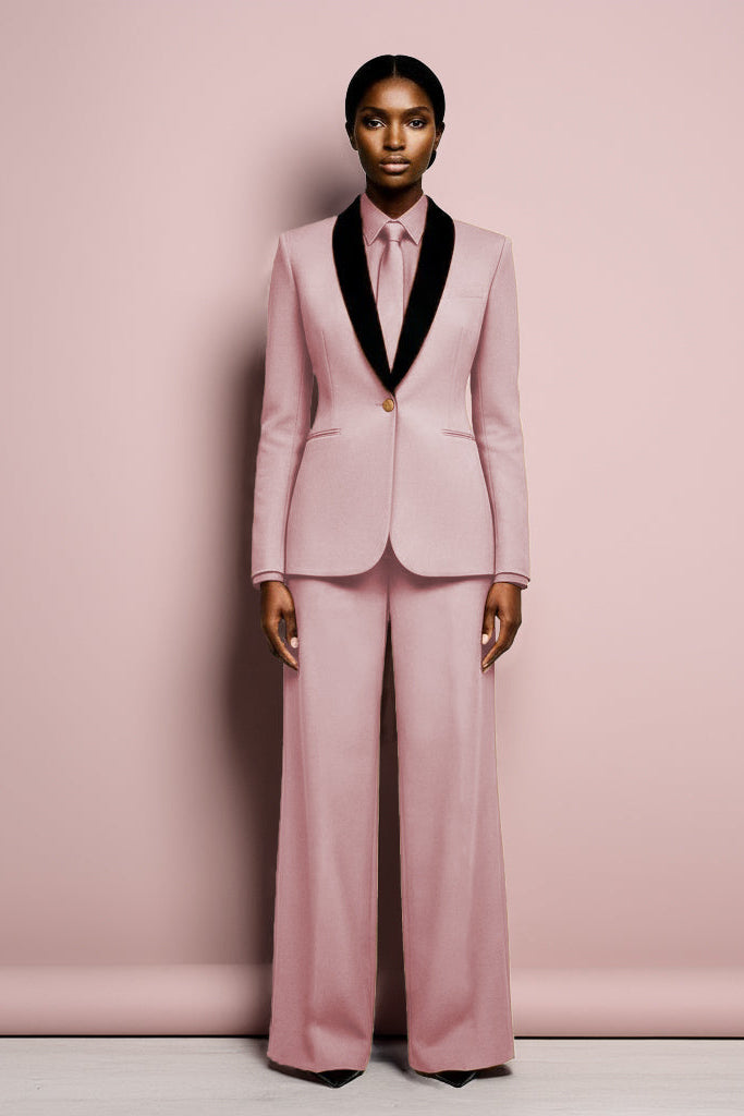 Blush Pink Women’s Blazer  —  Rebellious Boss