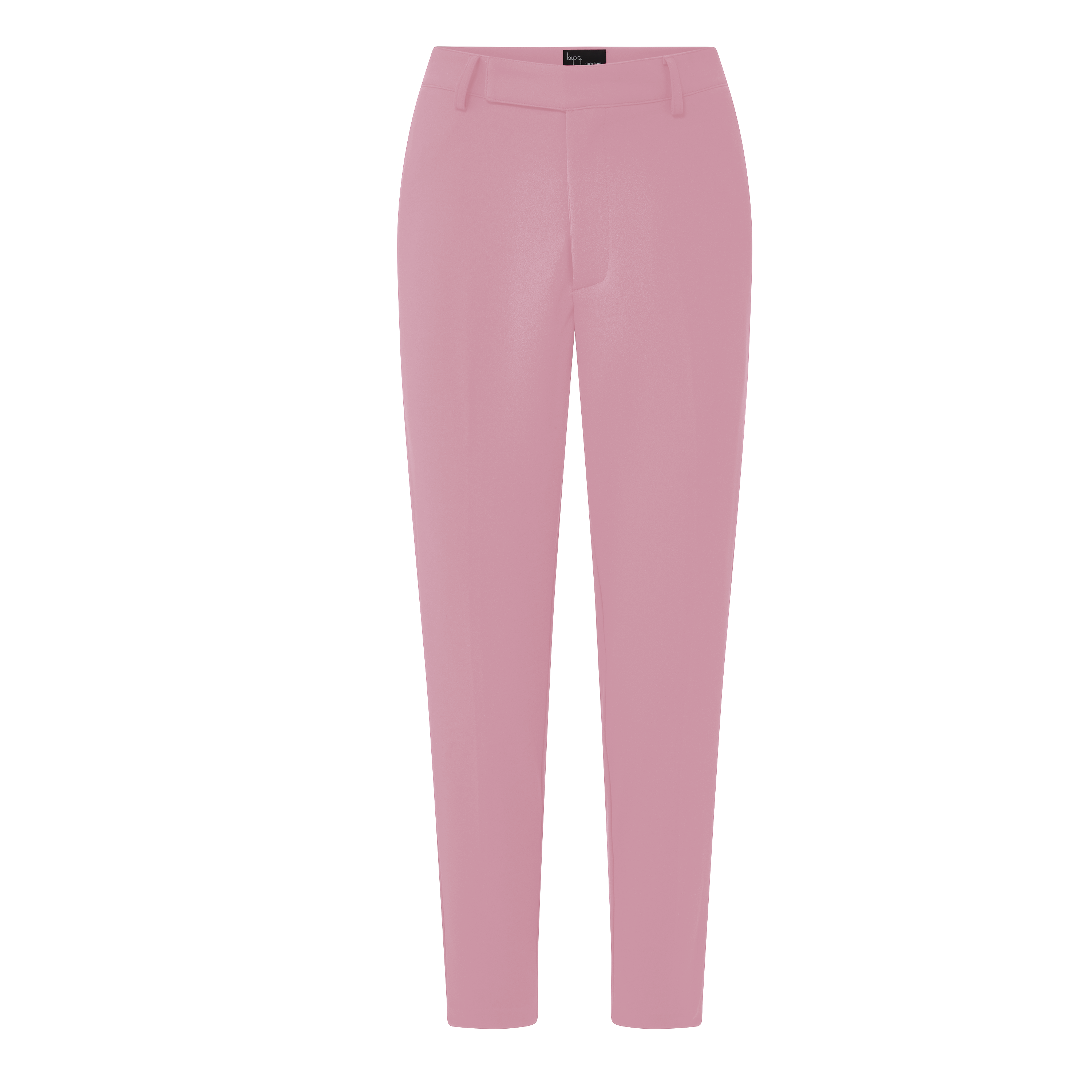 Blush pink stretch dress pants for women — petite & tall, comfortable leggings