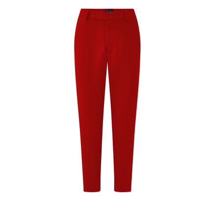 Leggings Suit Pants - Crimson