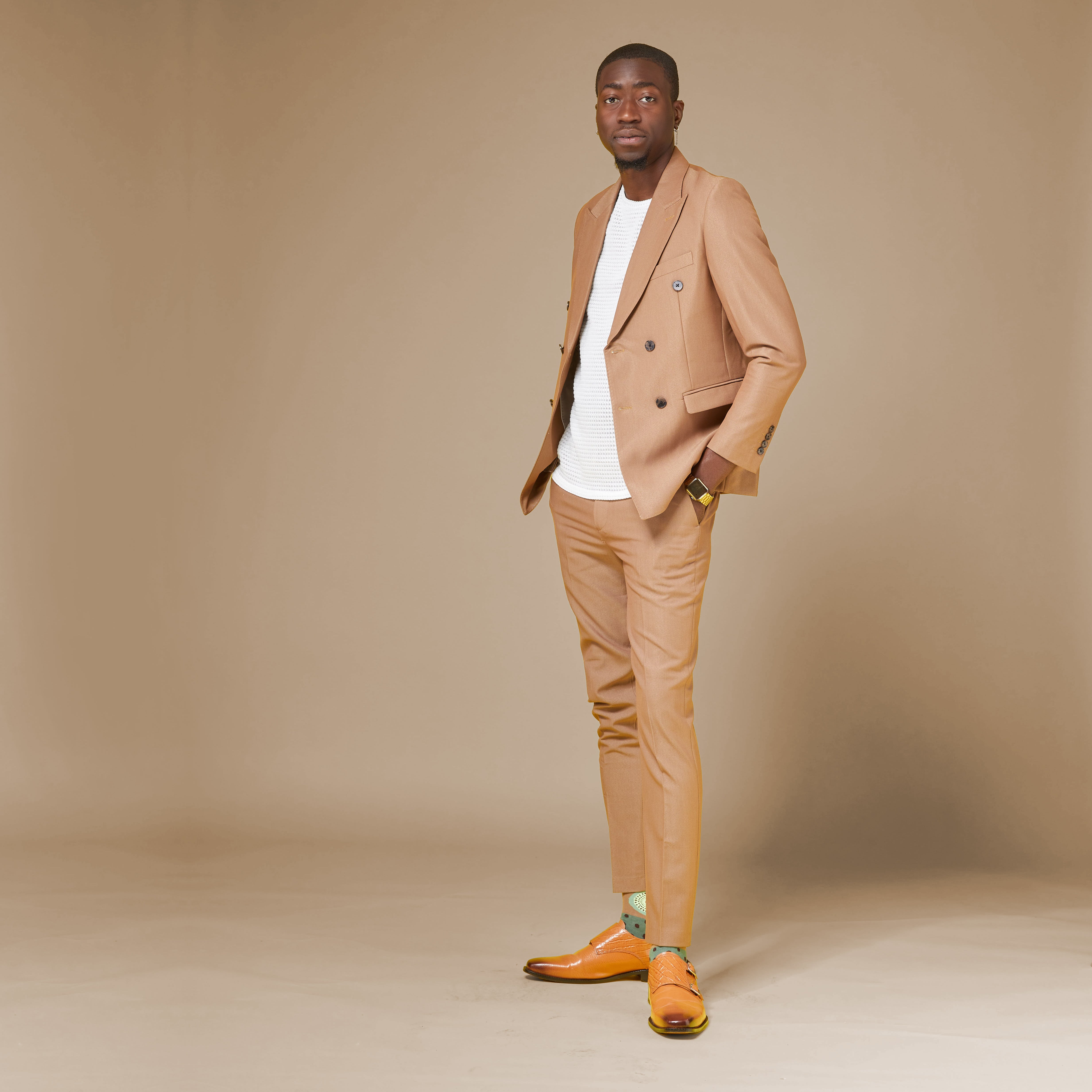 Men's Pants - Coffee Brown