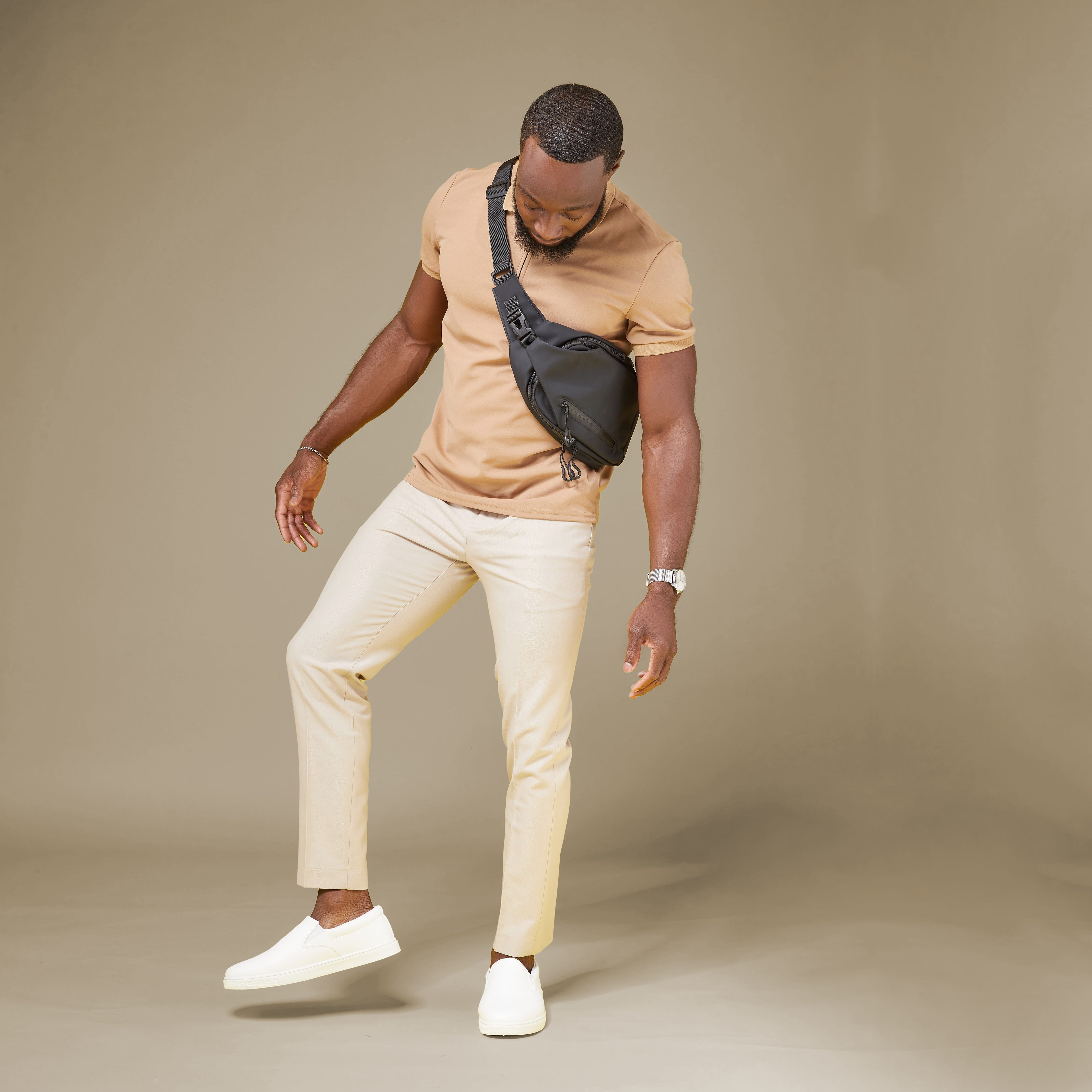 Men's Pants - Caramel Cream
