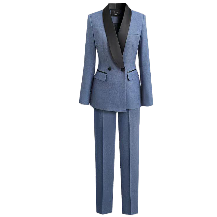 Ice Cold Straight Leg Pants - Icy Blue