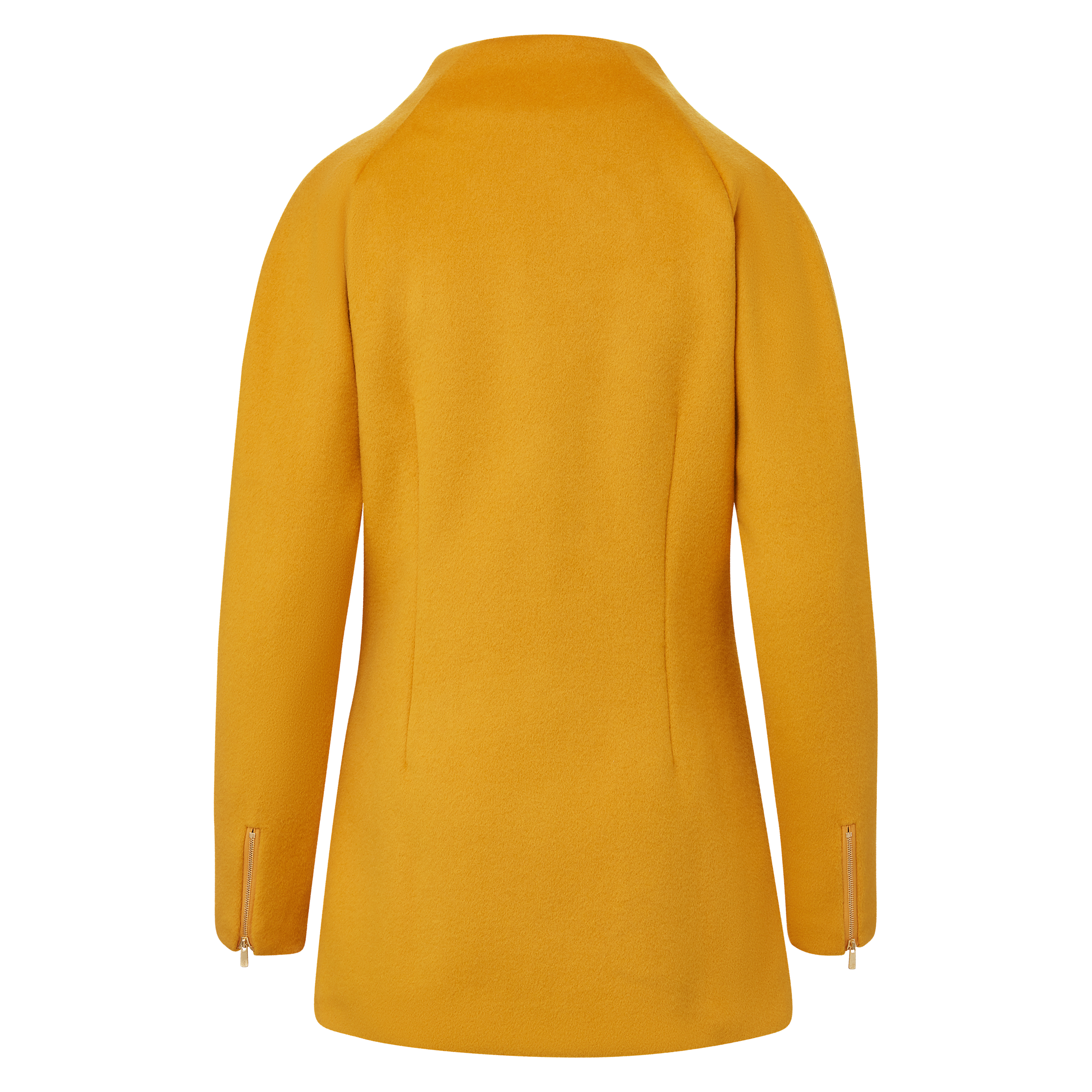 Lady Boss Coat - Mustard Gold