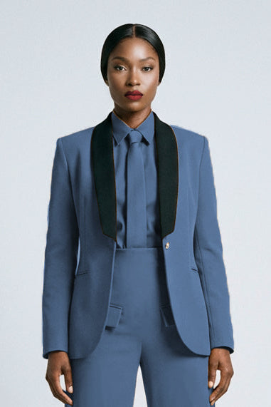 Ocean Blue Women's Blazer I  Rebellious Boss