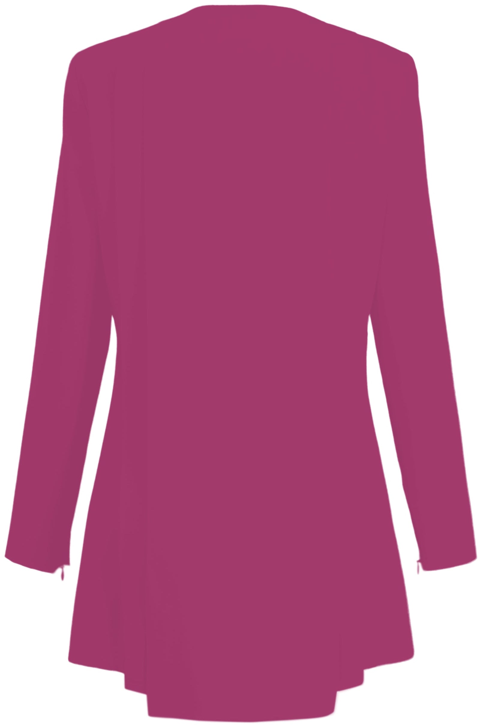 Platinum Pink Stretch Women’s Pleated Blazer