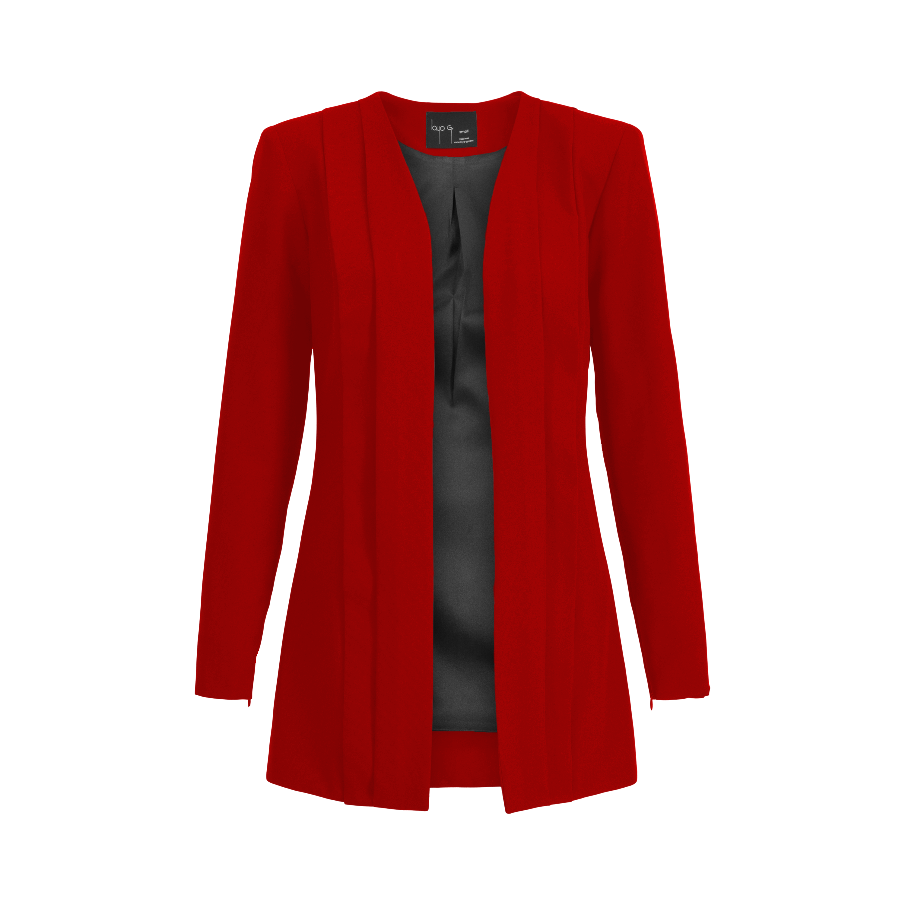 Crimson Red Stretch women’s blazer — Rebel