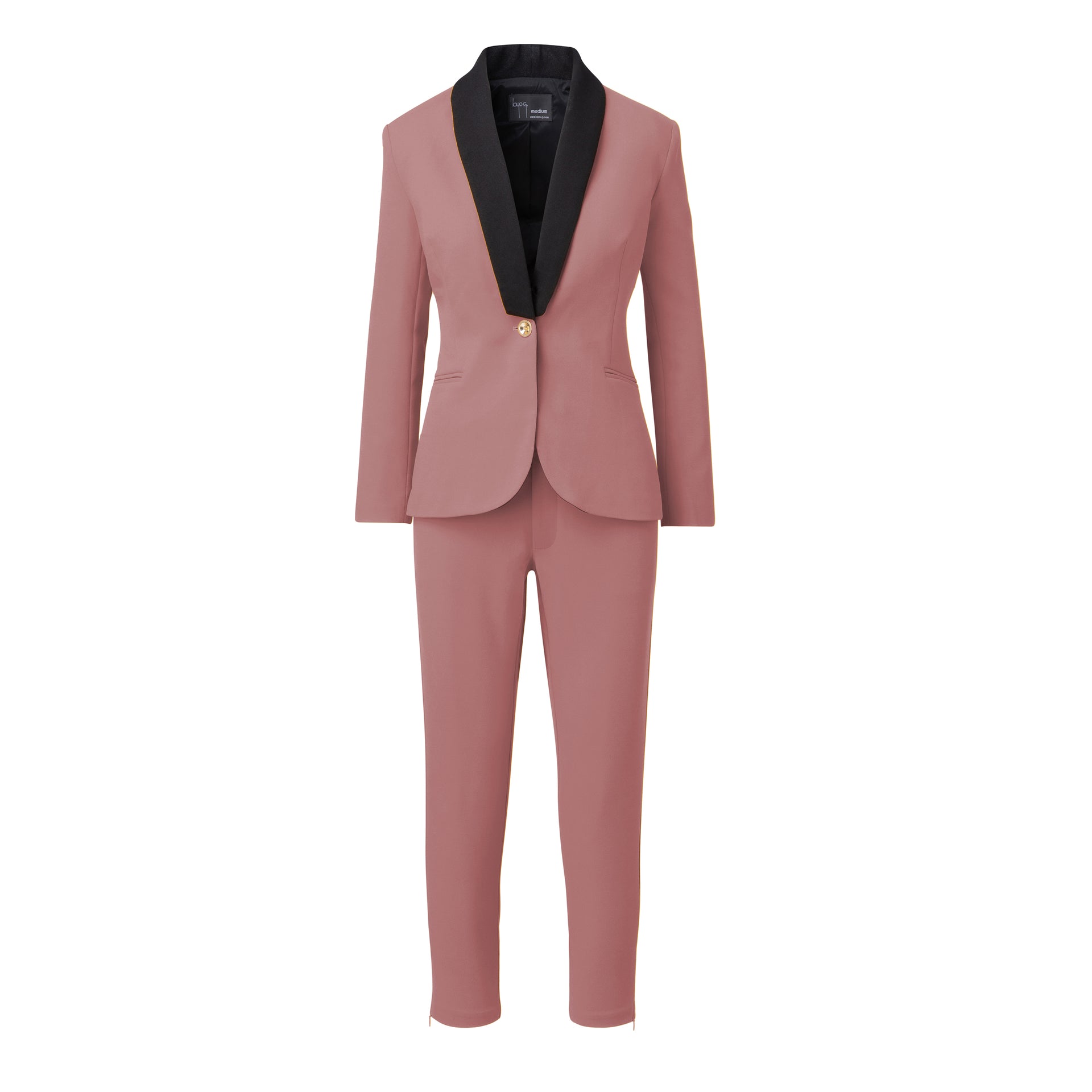 Blush Pink Womens Suit Set | Rebellious | Layo G extra large / Blush