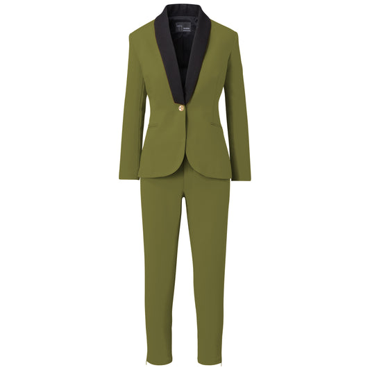 A Bad Ass Olive Green Suit