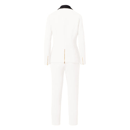 A Rebellious Leggings Suit Set- White