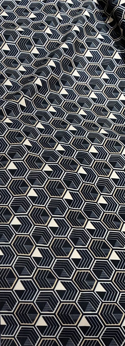 Tan Brown women’s suit set — Rebellious patterned stretch