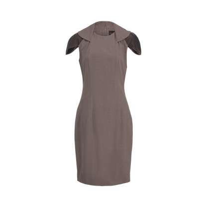 The Zip Collar Dress (Gray)